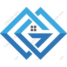 Contemporary Geometric Logo for Real Estate & Construction