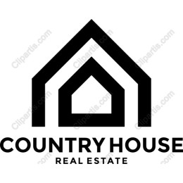 Country House Real Estate Logo