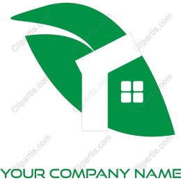 Eco-Friendly House Logo