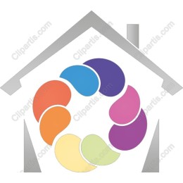 Vibrant Circular House