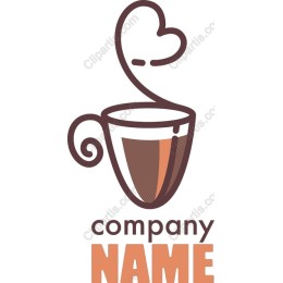 Charming Coffee Cup Logo