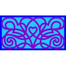 Whimsical Heart Swirl
