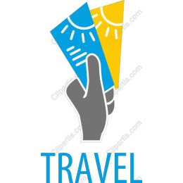 Hand Holding Travel Tickets