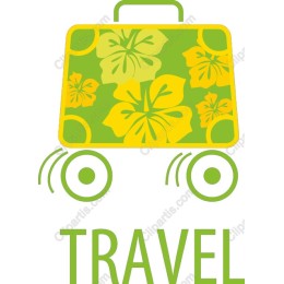 Vibrant Travel Suitcase