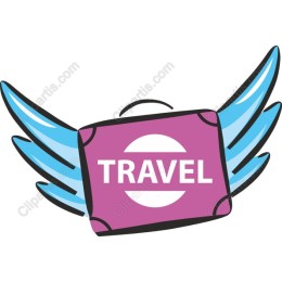Winged Travel Suitcase