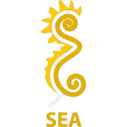 Golden Sea Seahorse