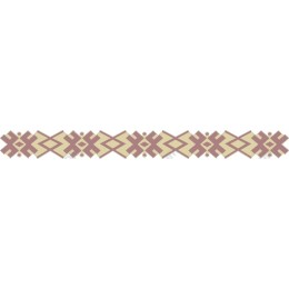 Geometric Pattern in Earthy Tones