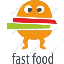 Fun Fast Food Character