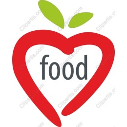 Heart-Shaped Apple Food