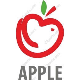 Stylized Apple