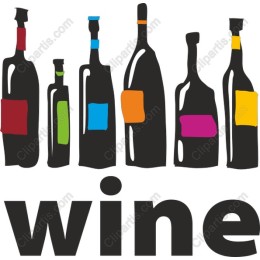 Vibrant Wine Bottle Collection
