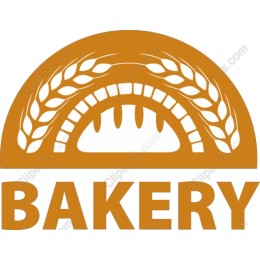 Bakery Logo - Wheat Arch & Bold Text