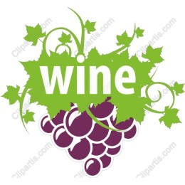 Vibrant Wine Grapes and Leaves
