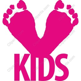 Kids Love - Heart-Shaped Footprints