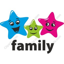 Cheerful Family Star