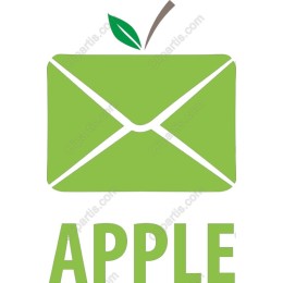Green Apple Envelope