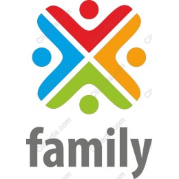 Colorful Family Unity