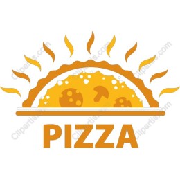 Golden Pizza Logo