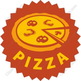 Vibrant Pizza Slice