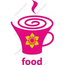 Charming Pink Teapot Food