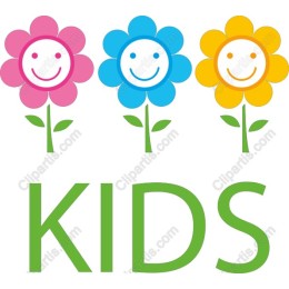 Cheerful Kids Flower
