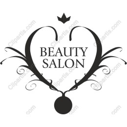 Elegant Beauty Salon Heart