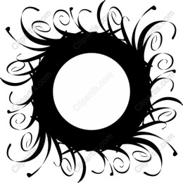 Elegant Swirl Frame