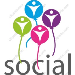 Vibrant Social Balloon