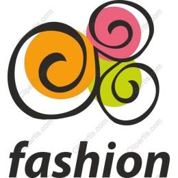 Vibrant Fashion Swirl