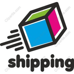 Vibrant Shipping Cube