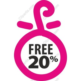 Free 20% Discount Promotional
