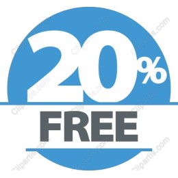 20% FREE Promotional
