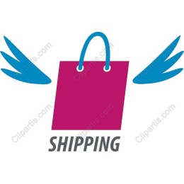 Winged Shopping Bag Shipping