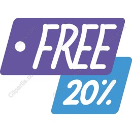 Free 20% Discount Promotional