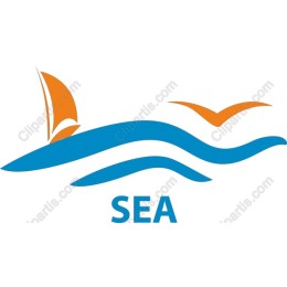 Sail Away - of a Sailboat and Waves