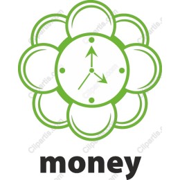 Time and Money Floral