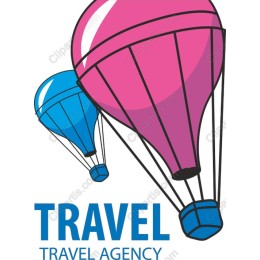 Colorful Hot Air Balloons for Travel Agencies