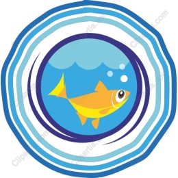 Vibrant Swimming Fish