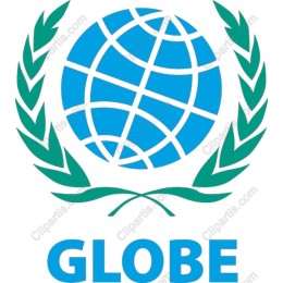 Globe with Laurel Wreath