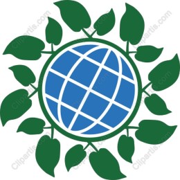 Eco Globe Emblem