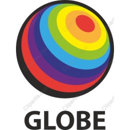 Vibrant Colorful Globe