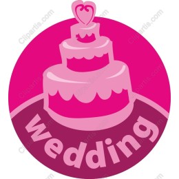 Three-Tiered Wedding Cake