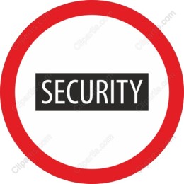 Security Sign