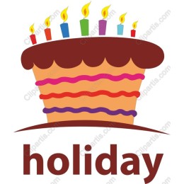 Colorful Birthday Cake