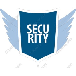 Premium Security Shield with Wings