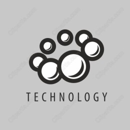 Stylish Technology Paw Print