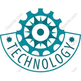 Technology Gear Emblem