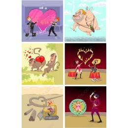 Humorous Valentine's Day Set