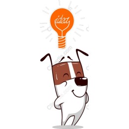 Dog with an Idea - Playful
