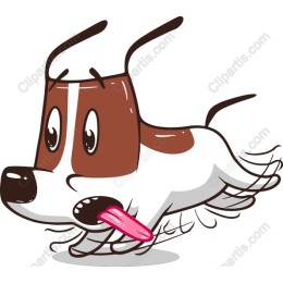 Playful Puppy in Motion